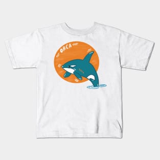 Orca cute whale Kids T-Shirt